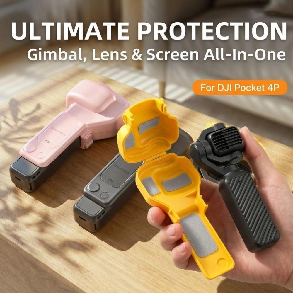 Lens Case Pouch - Custodia Protettiva per DJI Pocket 4P,
