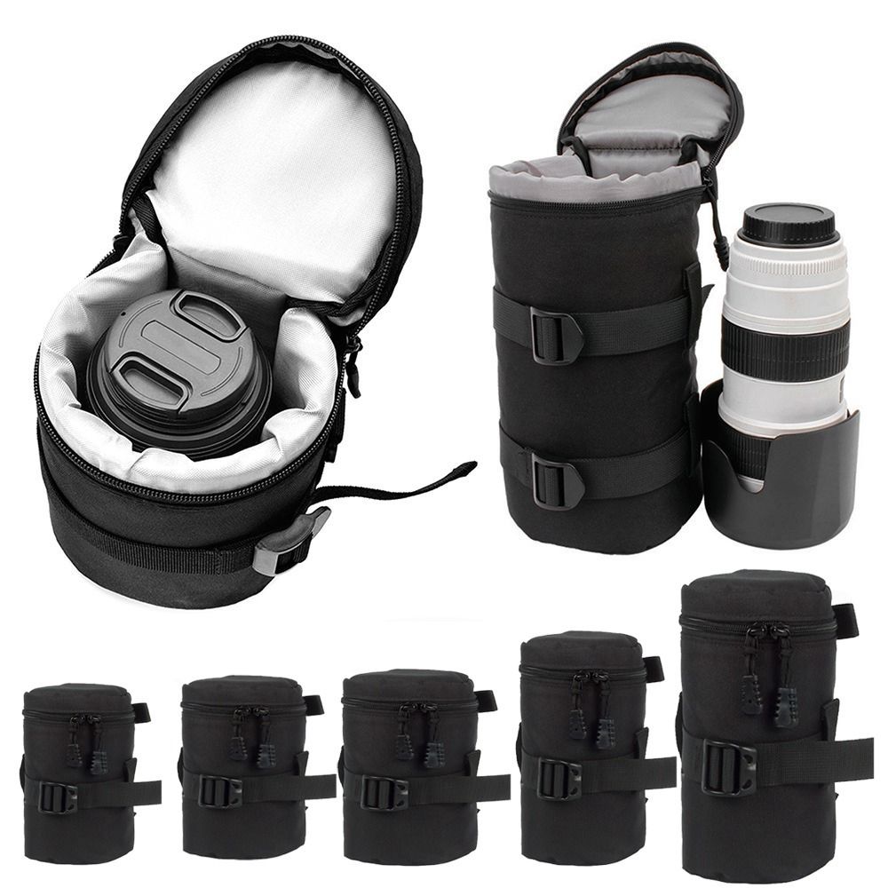 Lens Case Pouch - Borsa per obiettivo fotocamera Deluxe Custodia