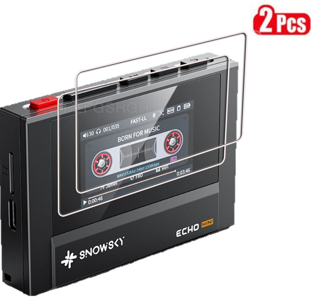 Photograph Mp3 - 2PCS 9H Vetro temperato per SnowSky/FiiO