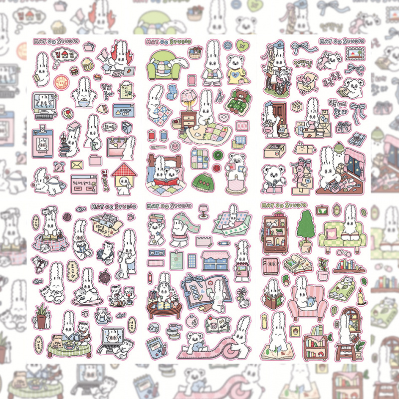 Photography Magazine - Coreano carino kawaii cartone animato coniglio