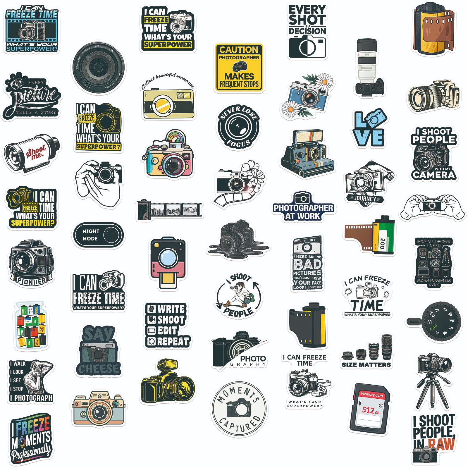 50 Pezzi Adesivi Vintage per F - Photography Journal recensione e prezzo