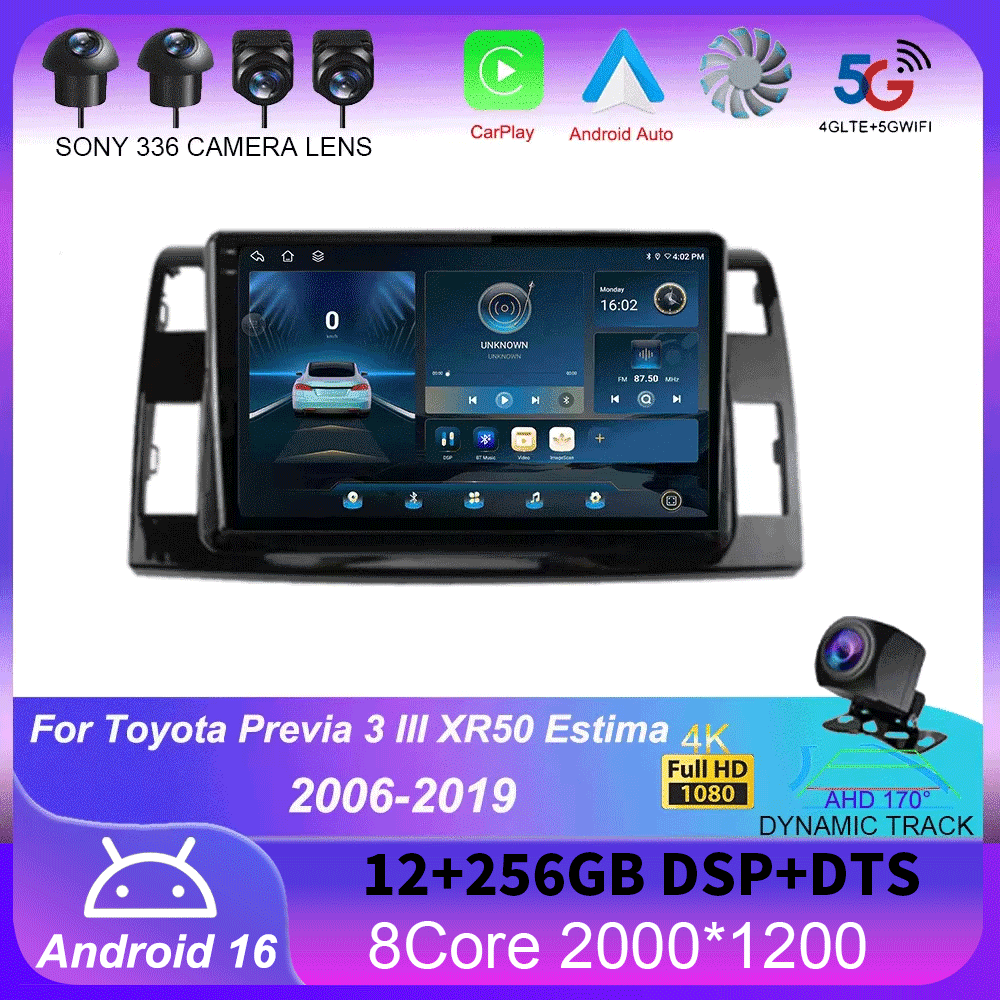 Autoradio Android 16 per Toyot - Photograph Mp3 recensione e prezzo