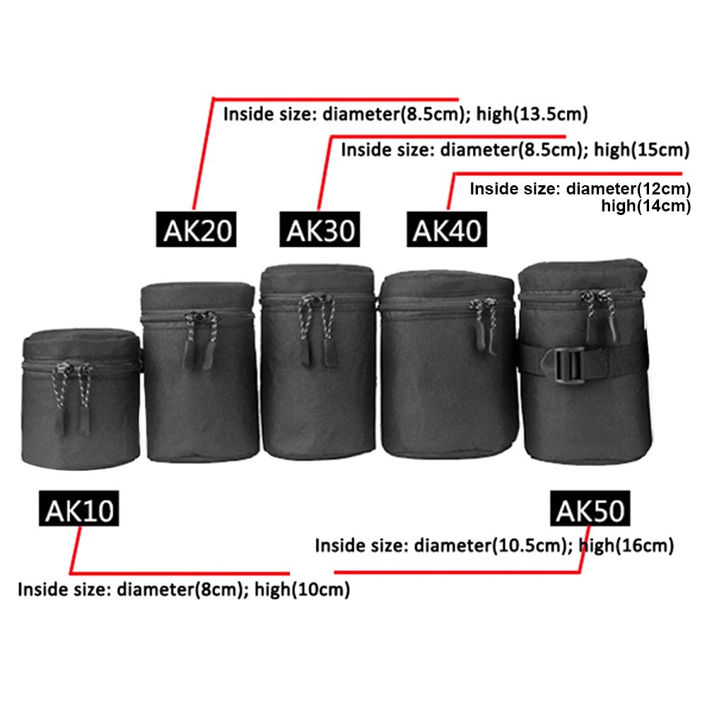 Borsa per obiettivo fotocamera - Lens Case Pouch recensione e prezzo