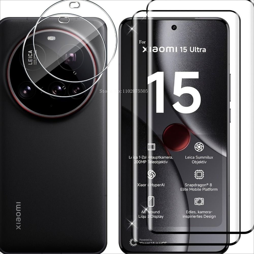 [4 in 1] 2 pezzi di vetro temp - Photography Xiaomi 15 recensione e prezzo